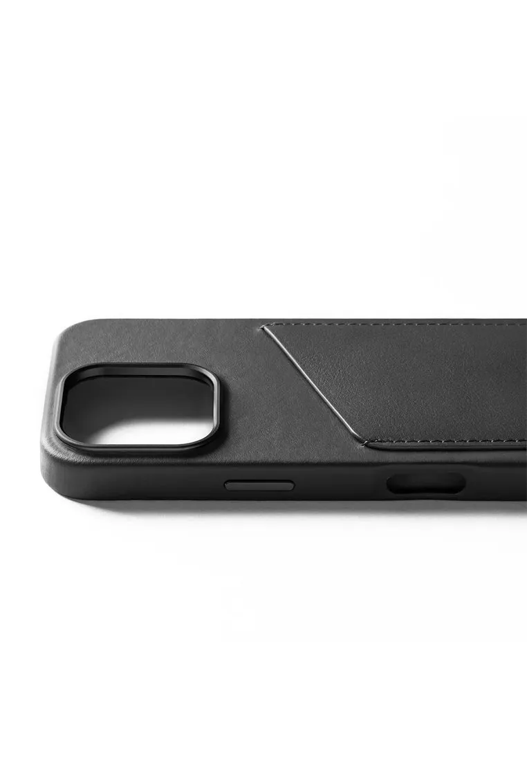 Mujjo Full Leather Wallet Case for iPhone 16 Pro