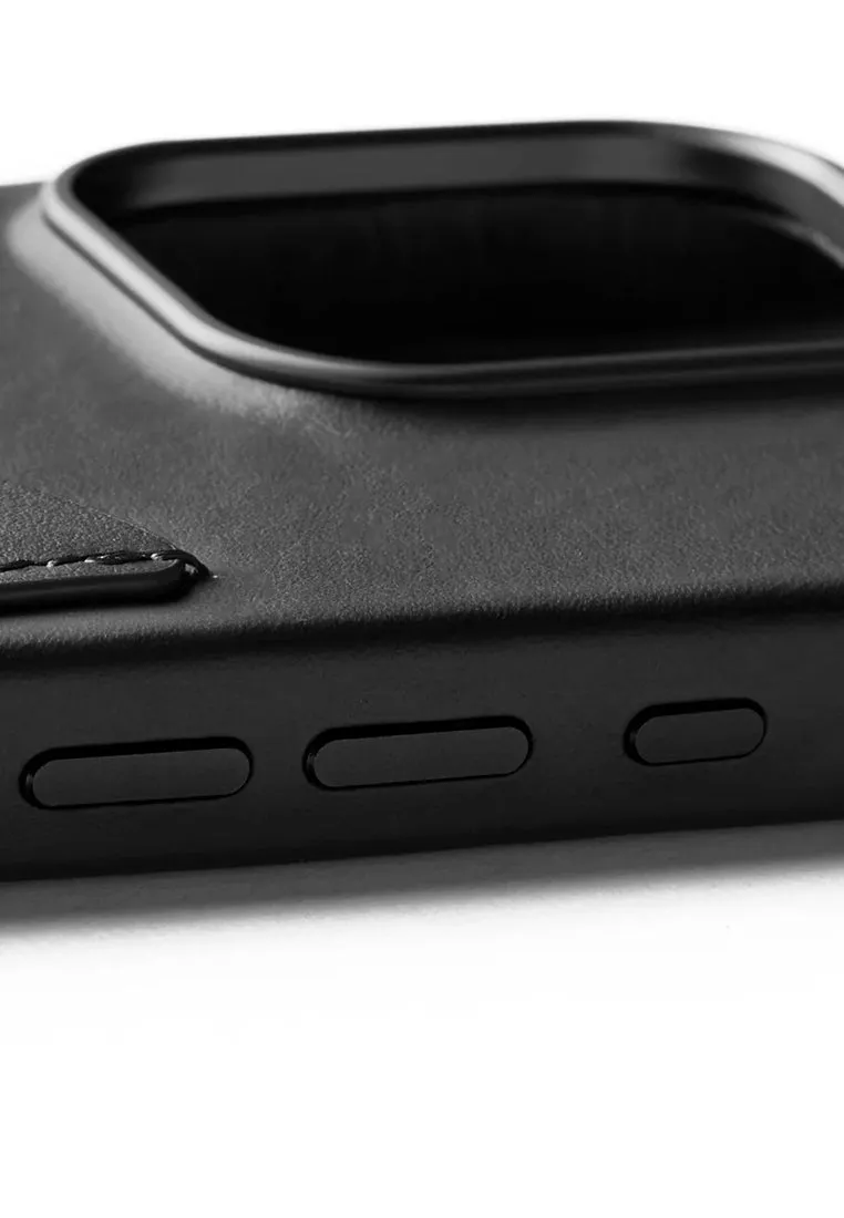 Mujjo Full Leather Wallet Case for iPhone 16 Pro