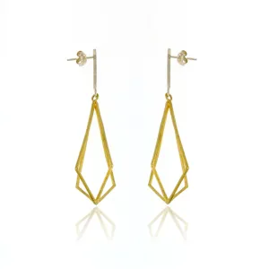 Mysterium Collection Sterling & Vermeil Kite Earrings