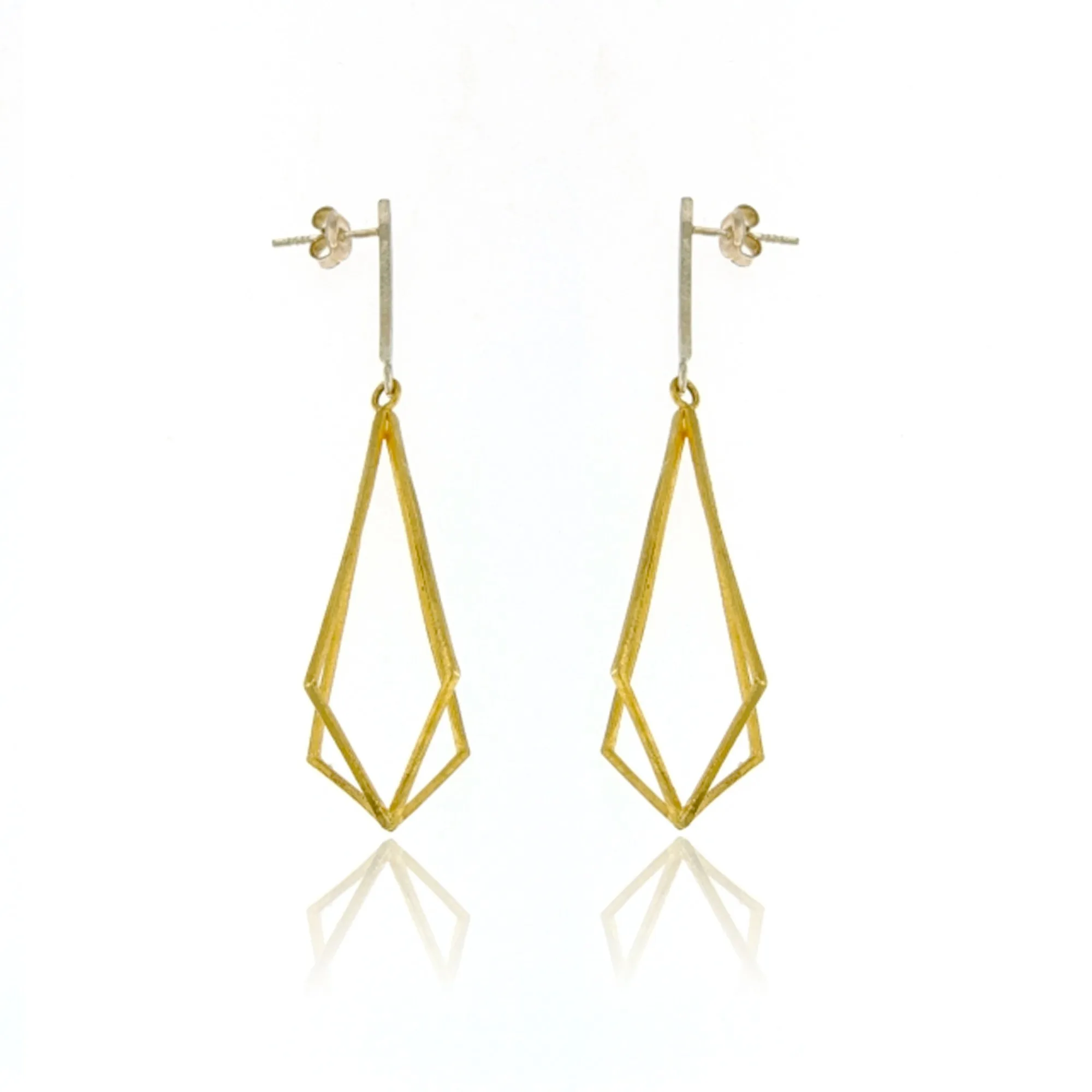 Mysterium Collection Sterling & Vermeil Kite Earrings