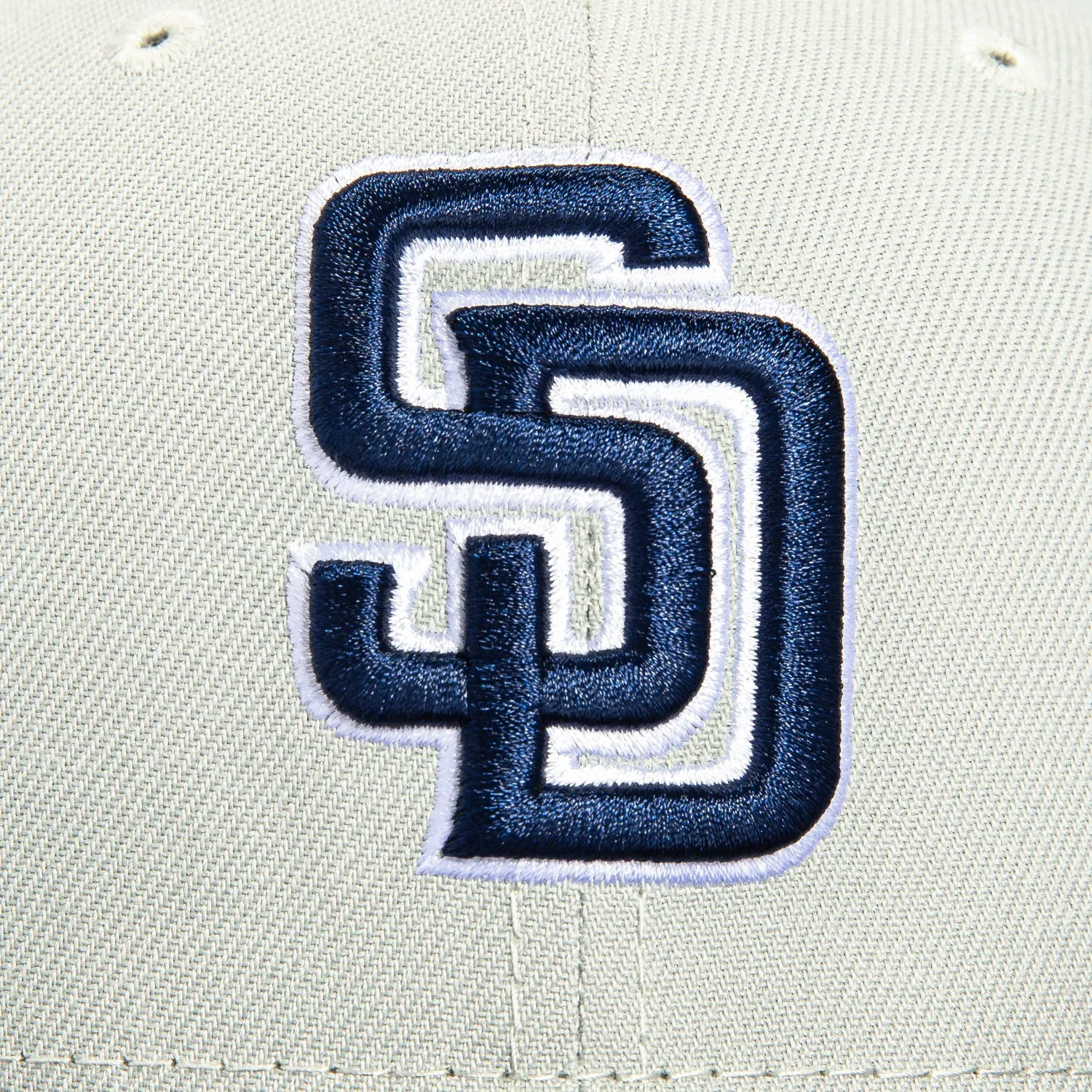 New Era 9Fifty San Diego Padres Snapback Hat - Grey, Light Navy