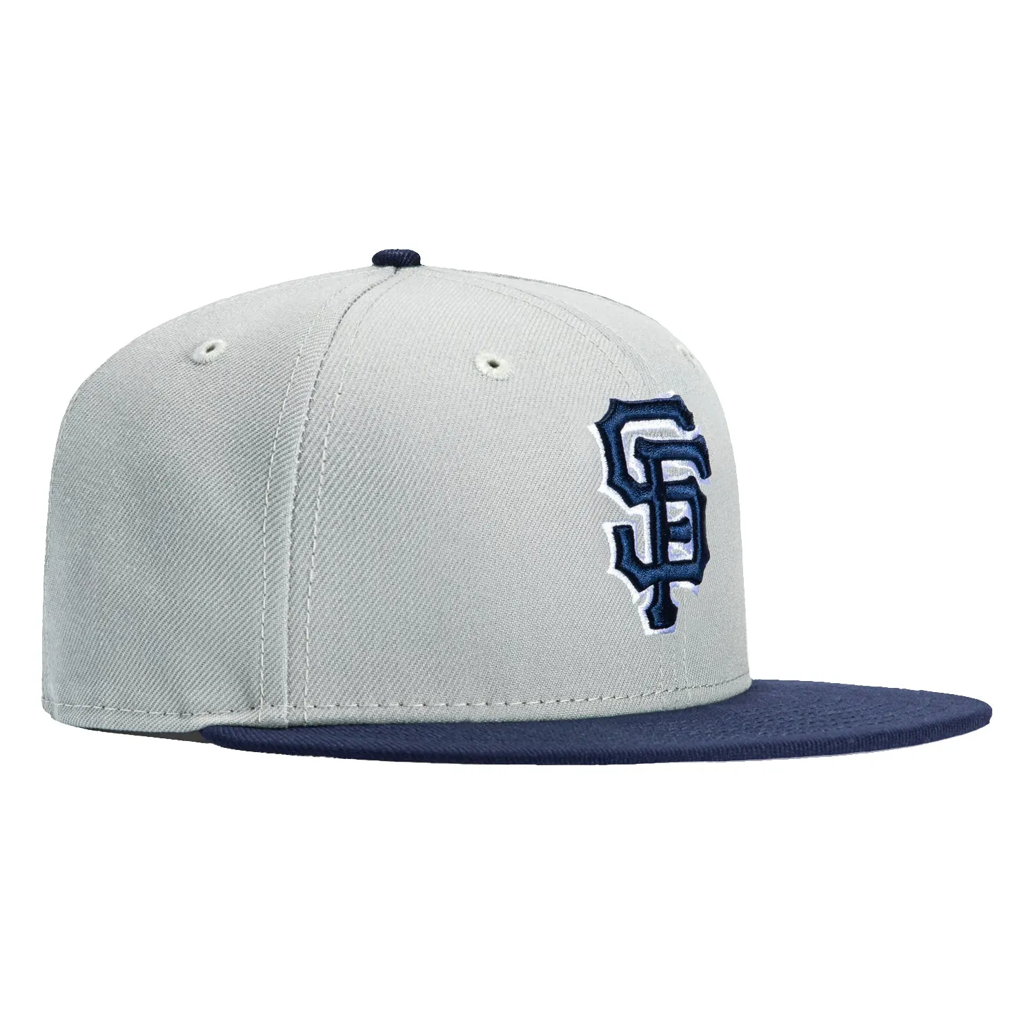 New Era 9Fifty San Francisco Giants Snapback Hat - Grey, Light Navy