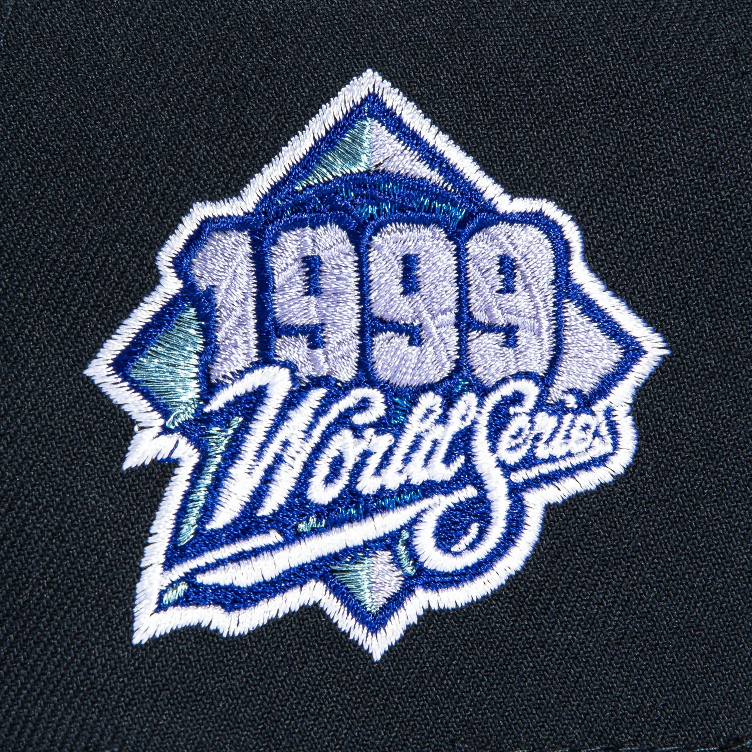 New Era 9Forty A-Frame Atlanta Braves 1999 World Series Patch Snapback Hat - Navy