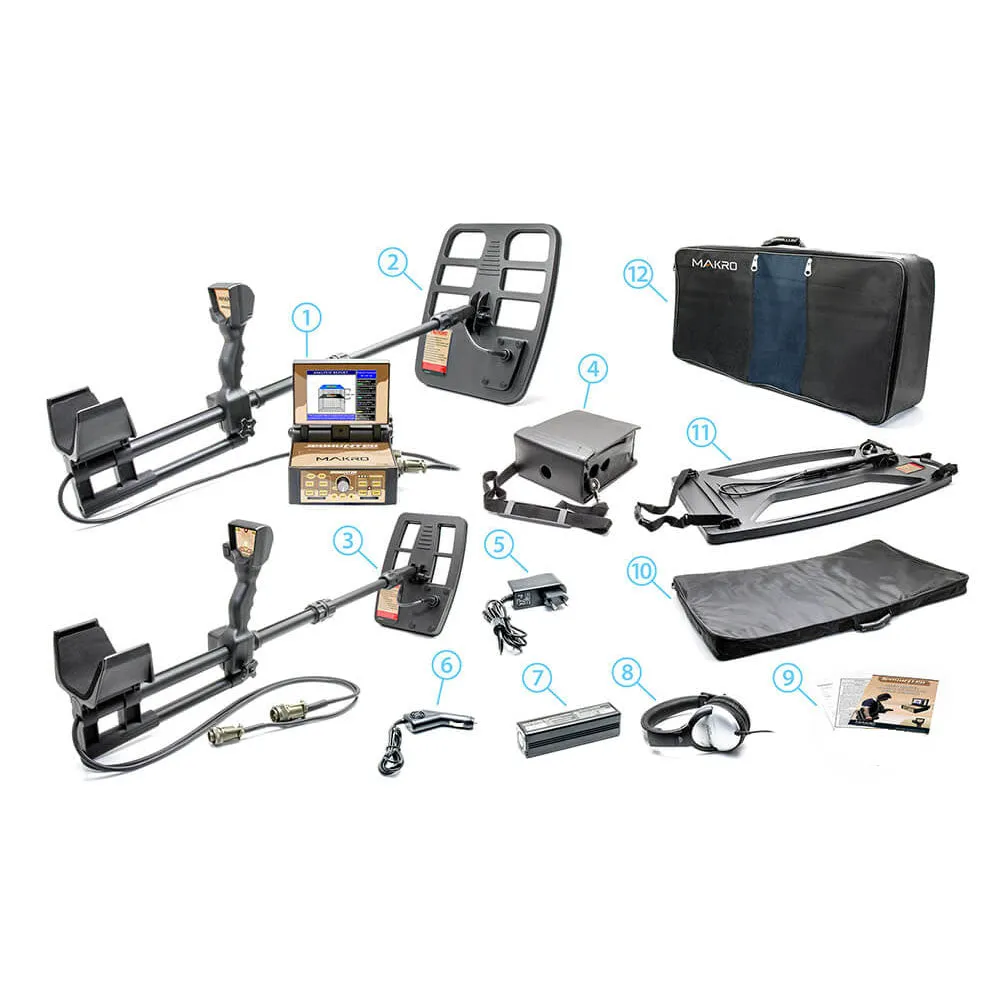 Nokta Jeohunter 3D Dual System Metal Detector (Open Box)