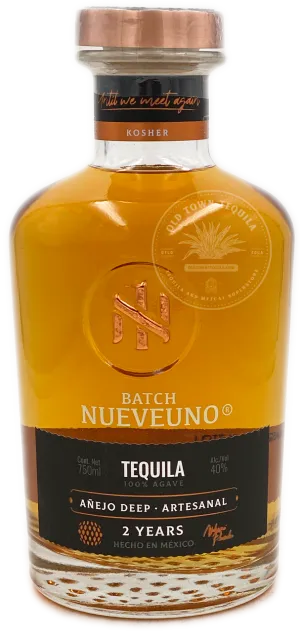 Nueveuno Tequila Anejo Deep 2 year 750 ml