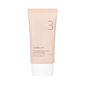 numbuzin - No.3 Porcelain Base-Skip Tone Up Beige
