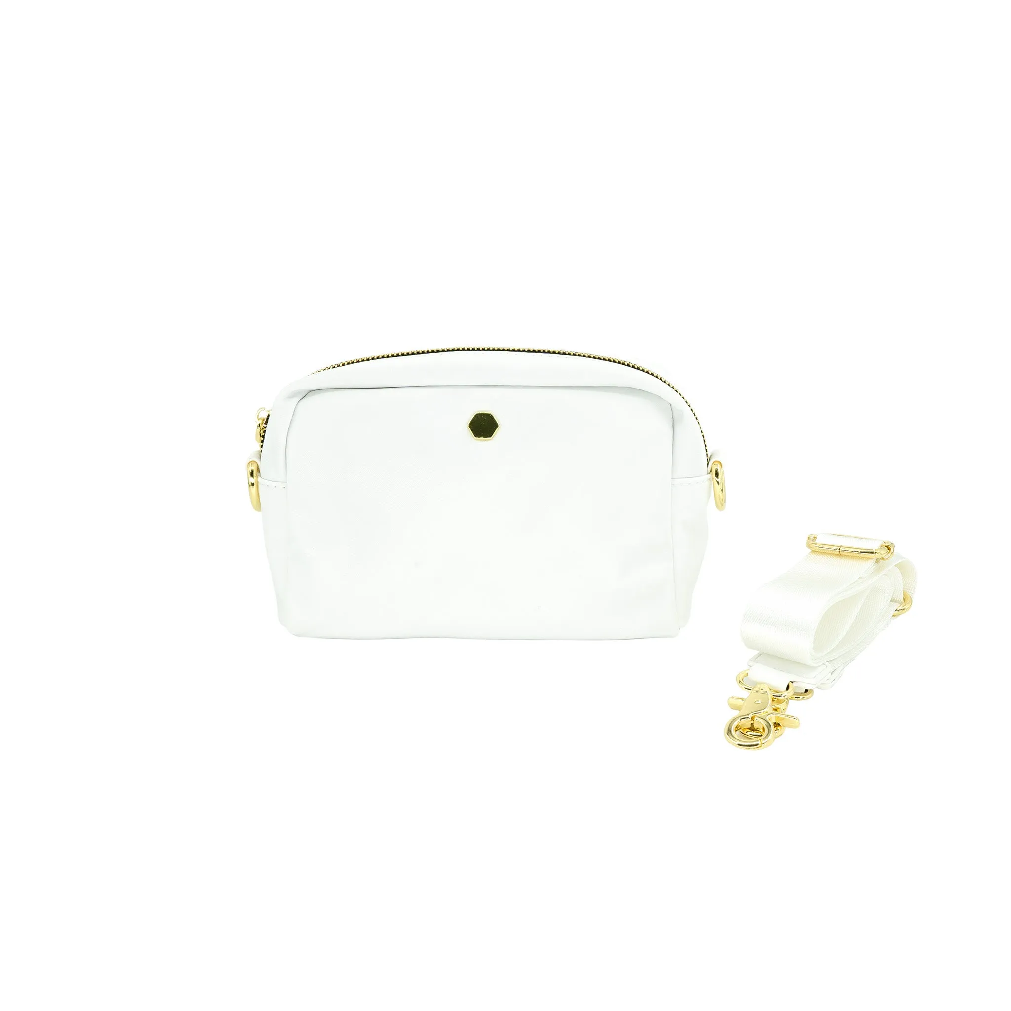 Nylon Dual Cosmetics & Crossbody Bag