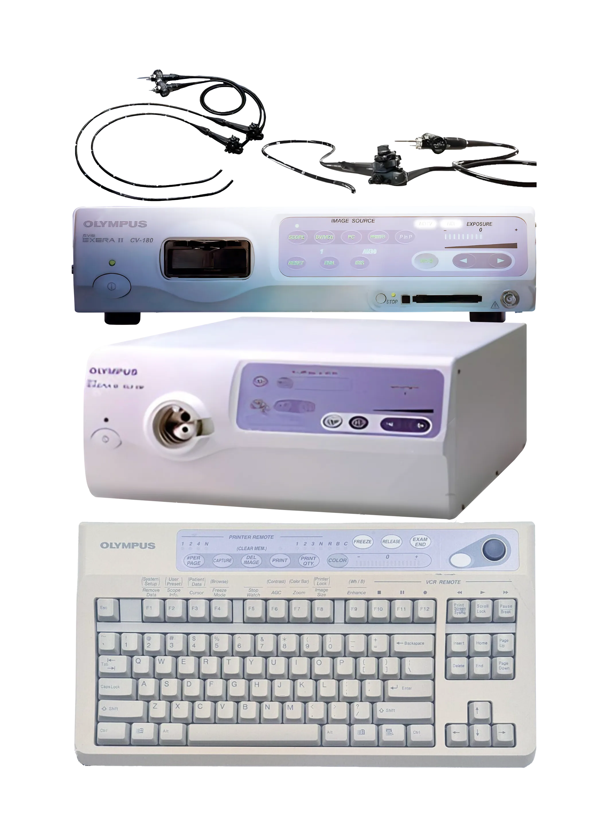 Olympus Evis Exera II CV-180 Endoscopy Tower System