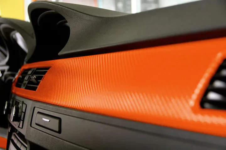 Orange Dry Carbon ( interior use only )