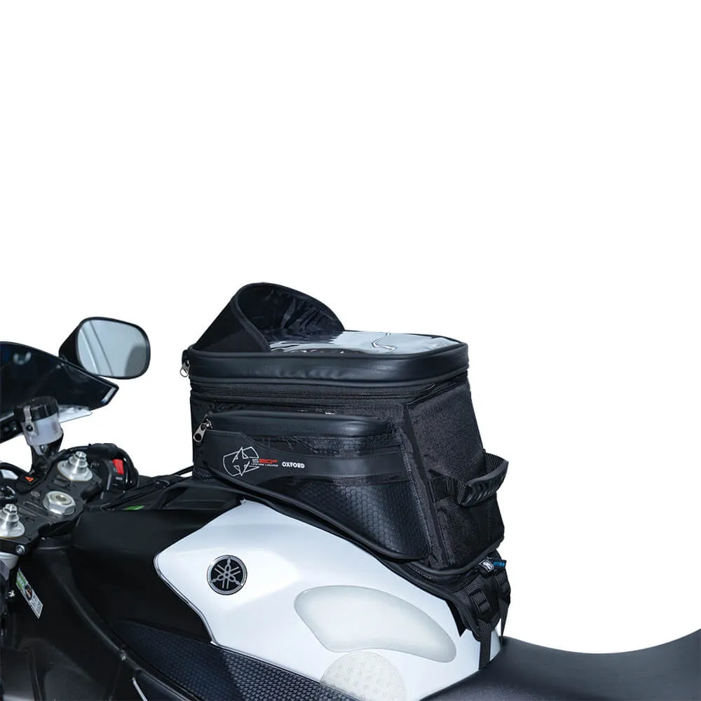 Oxford S20R Adventure Strap On Tank Bag Black