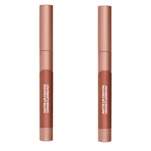 Pack of 2 L'Oreal Paris Infallible Matte Lip Crayon, Tres Sweet # 510