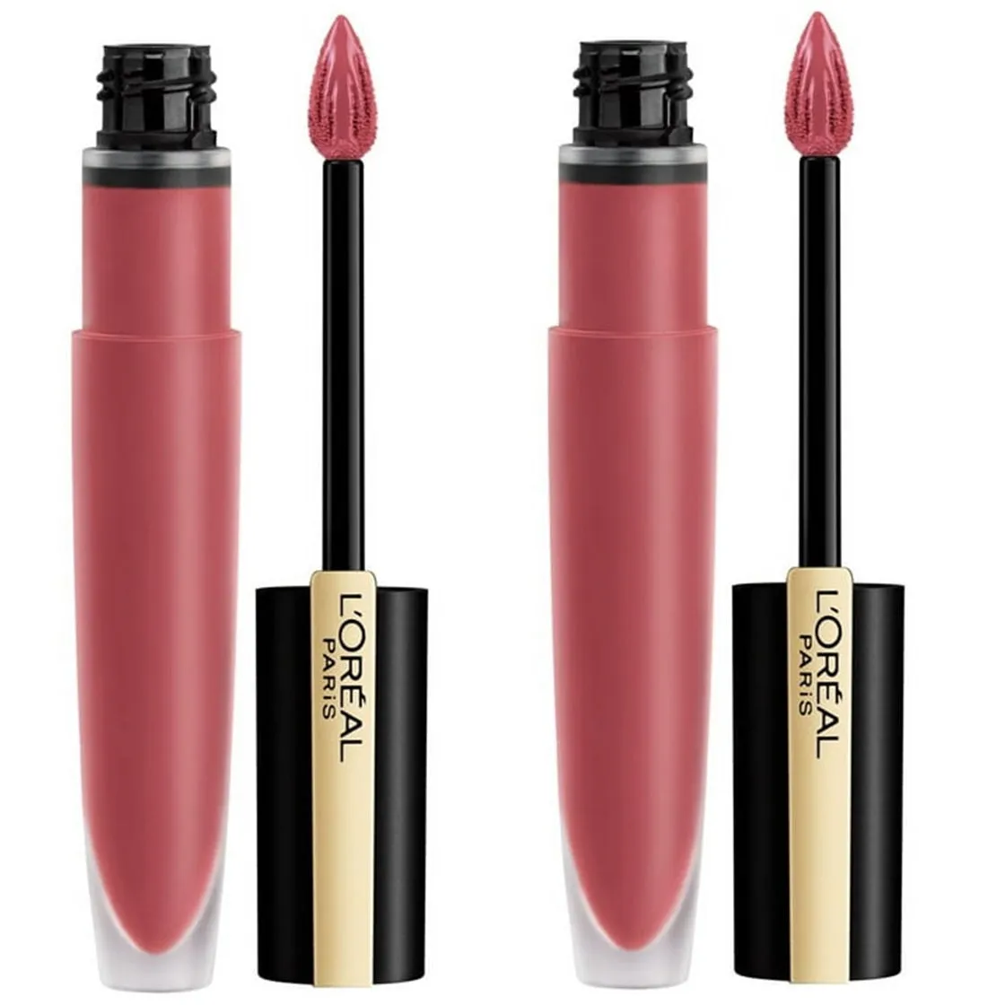 Pack of 2 L'Oreal Paris Rouge Signature Matte Lip Stain, I Choose 440