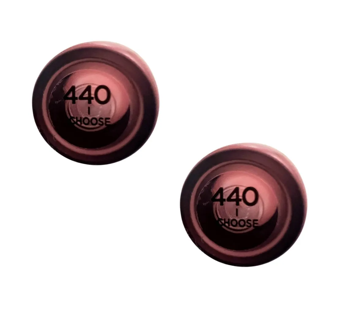 Pack of 2 L'Oreal Paris Rouge Signature Matte Lip Stain, I Choose 440