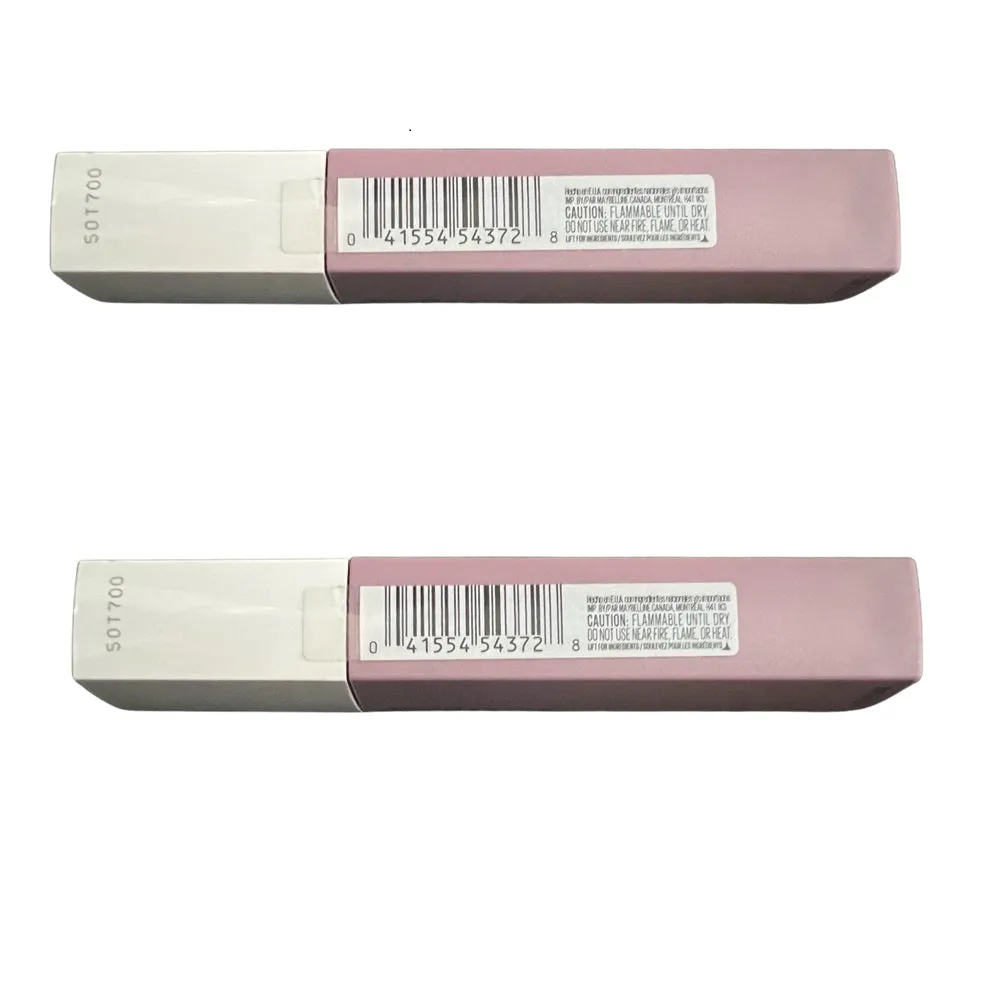 Pack of 2 Maybelline New York SuperStay Matte Ink Liquid Lipstick, Philosopher # 100