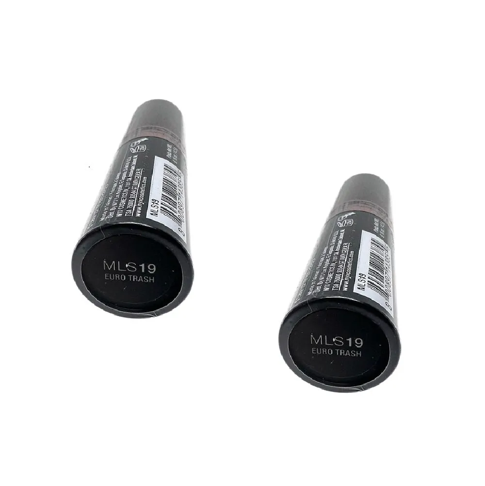 Pack of 2 NYX Matte Lipstick, Euro Trash MLS19