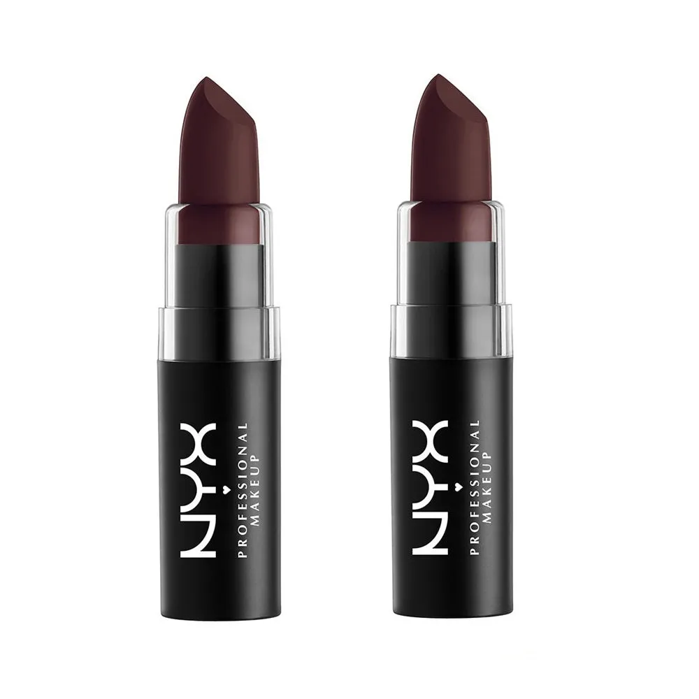 Pack of 2 NYX Matte Lipstick, Goal Digger MLS45