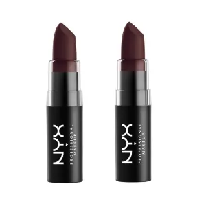 Pack of 2 NYX Matte Lipstick, Goal Digger MLS45