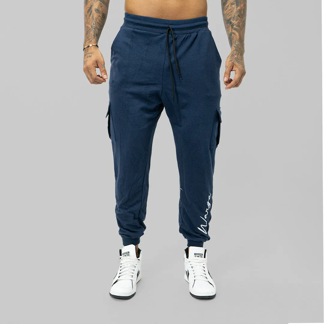 PANTALONES JOGGER SIGNATURE - BLUE NAVY