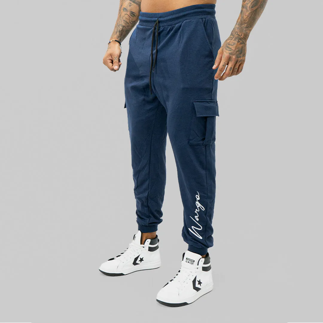 PANTALONES JOGGER SIGNATURE - BLUE NAVY