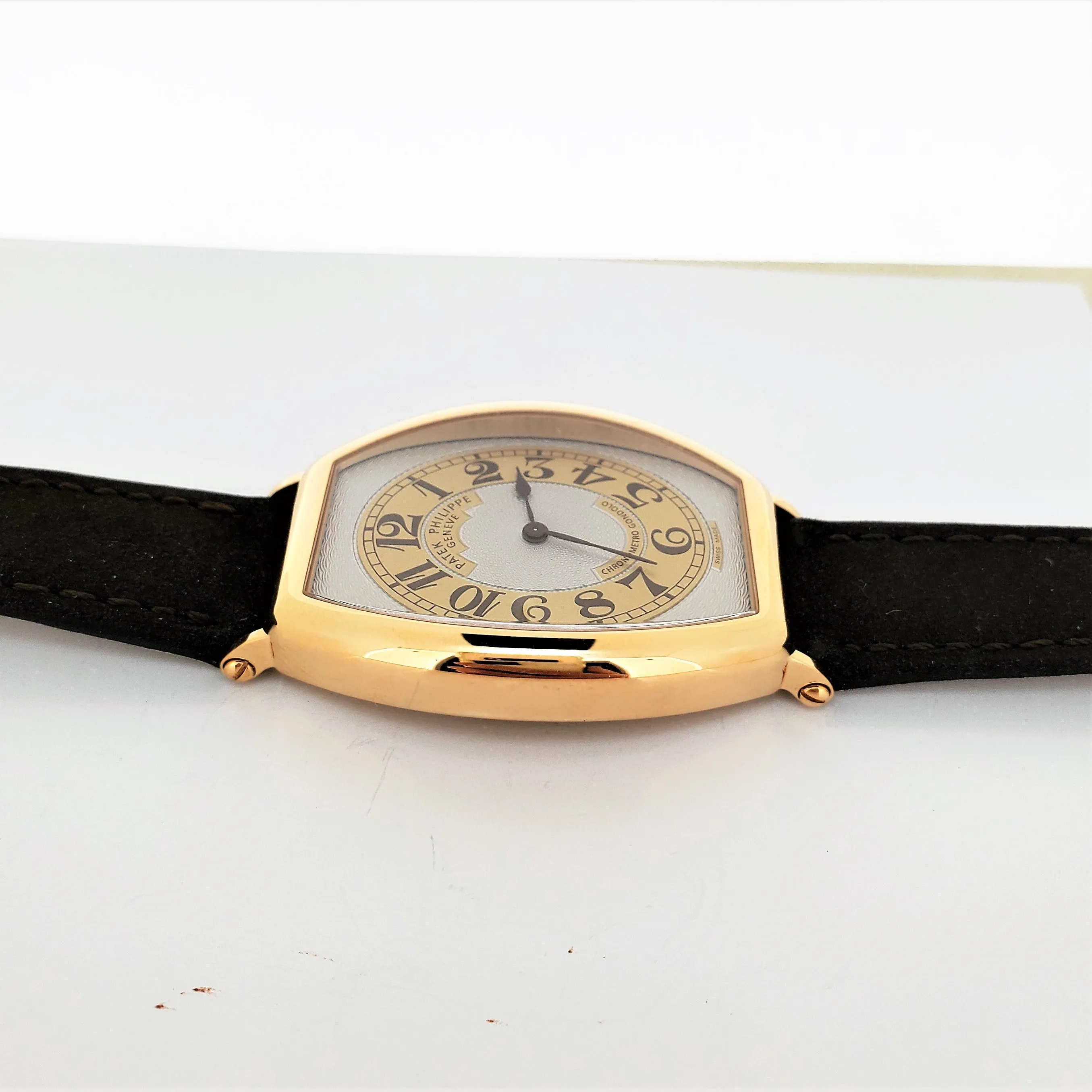 Patek Philippe 5098R Rose Gold Gondolo Watch circa 2010