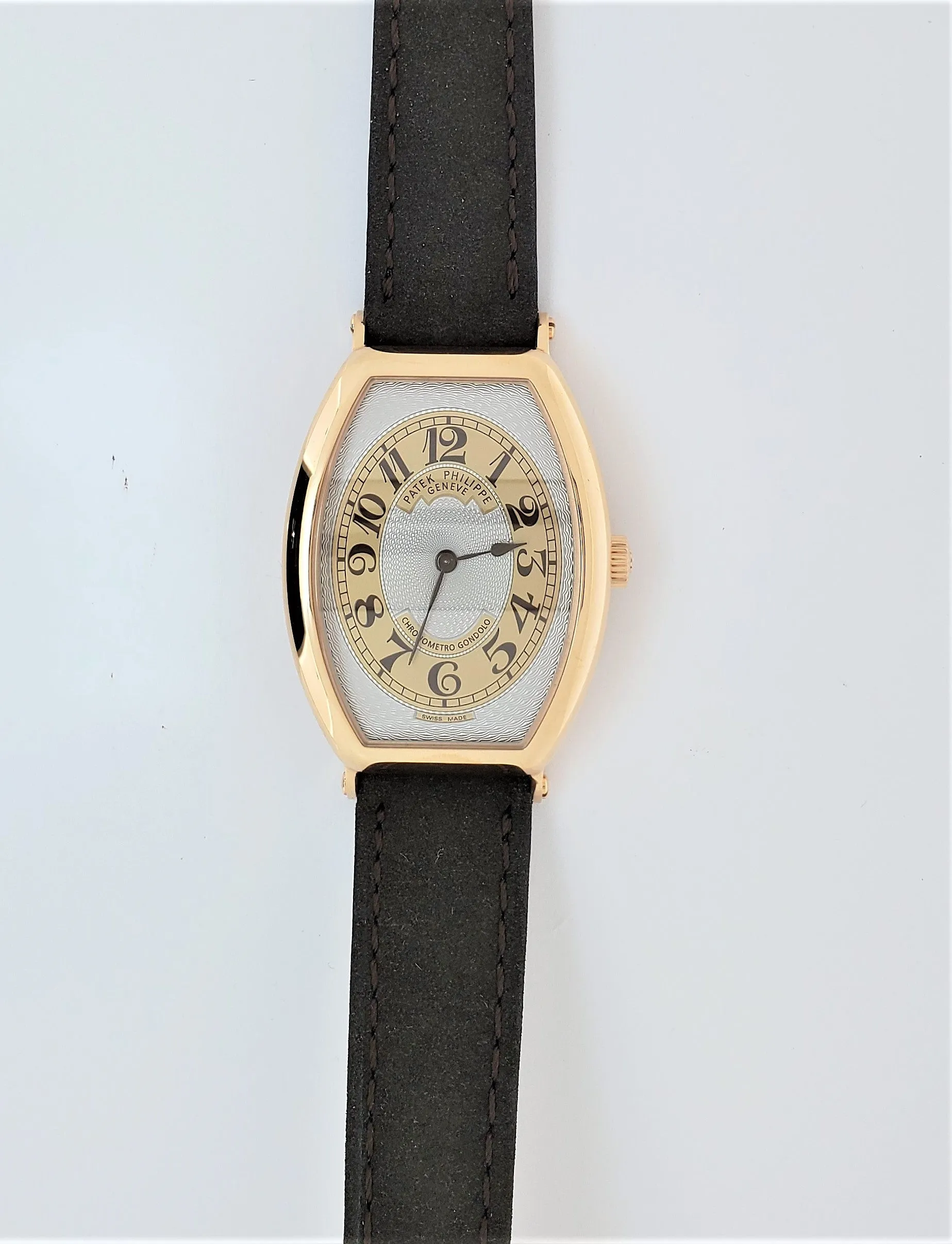 Patek Philippe 5098R Rose Gold Gondolo Watch circa 2010