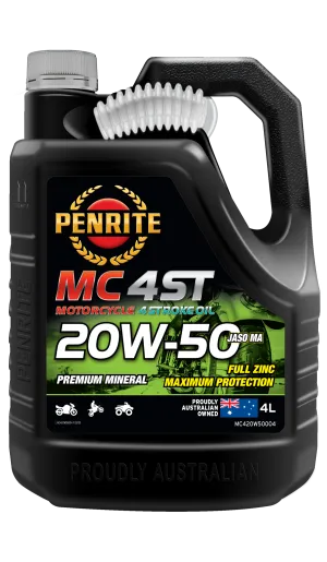 Penrite MC-4ST Mineral 20W-50 - 4 Litre