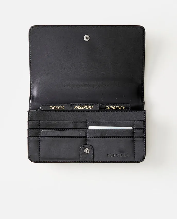 Portfel RIP CURL HULA TRAVEL WALLET czarny