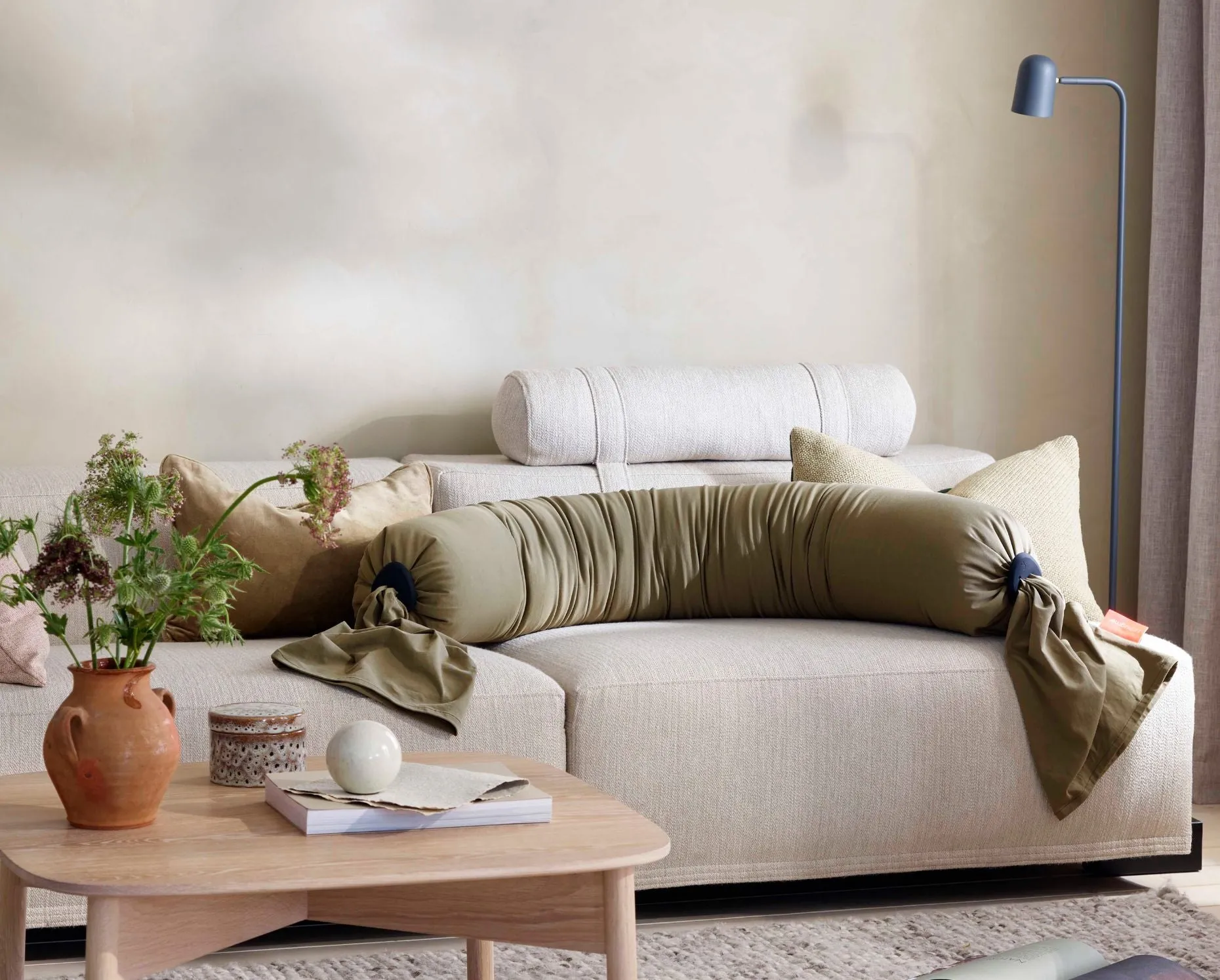 Pregnancy Pillow - Dusty Olive