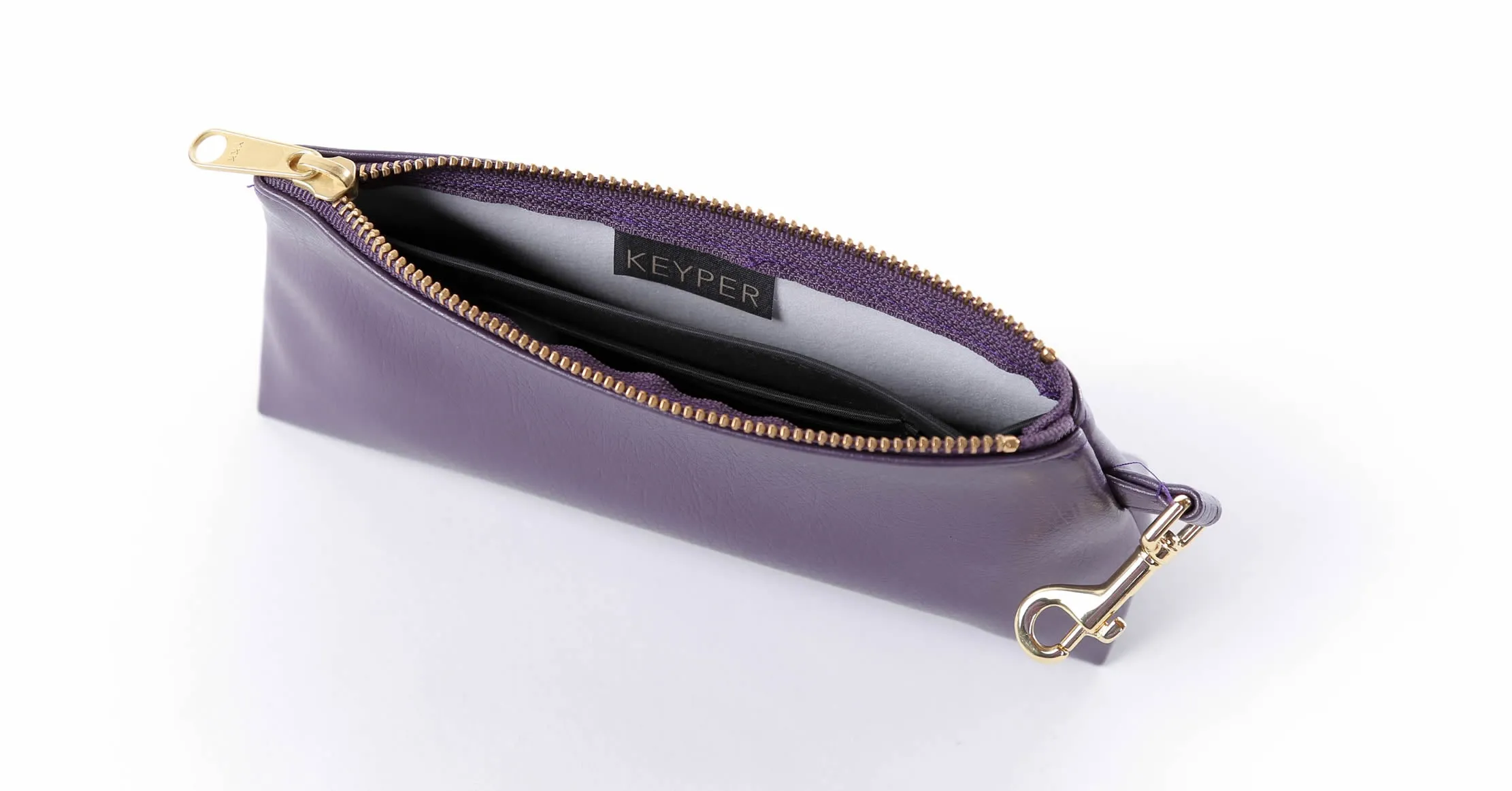 Pretty Purple Vegan Leather Bag