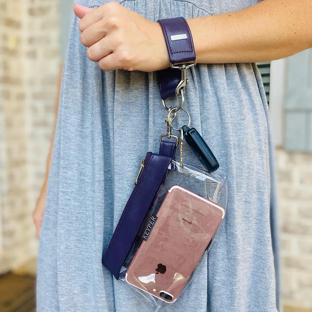 Pretty Purple Vegan Leather Bag