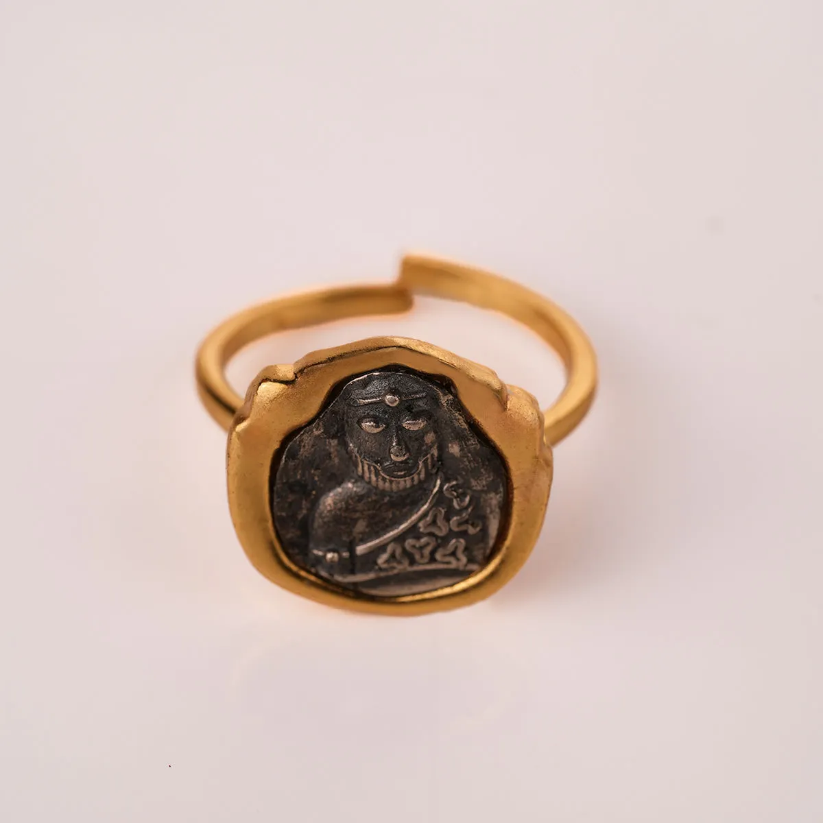 Priest King Silver Finger Ring by MOHA