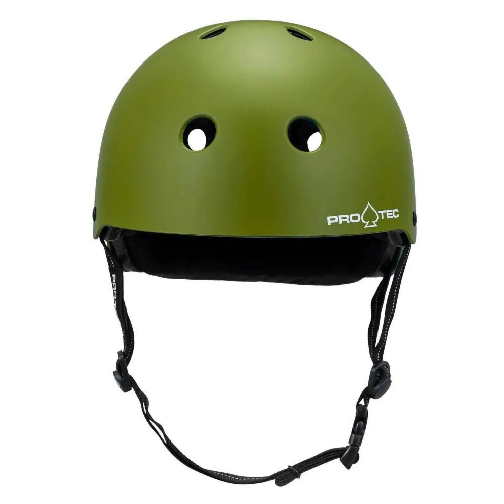 Pro-Tec Helmet Low Pro - Amry / Green Matte