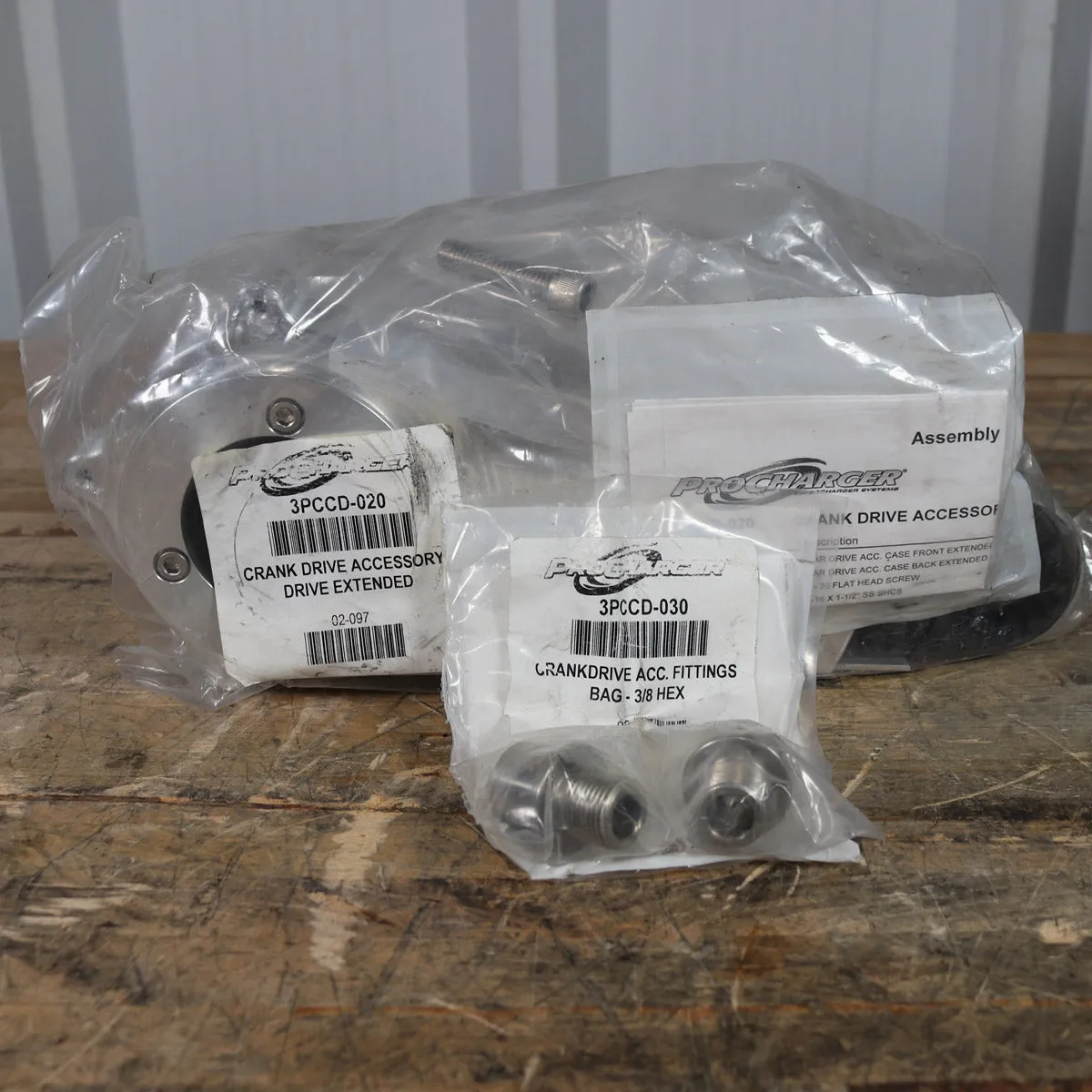 PROCHARGER EXTENDED ACCESSORY DRIVE FOR CRANK DRIVE