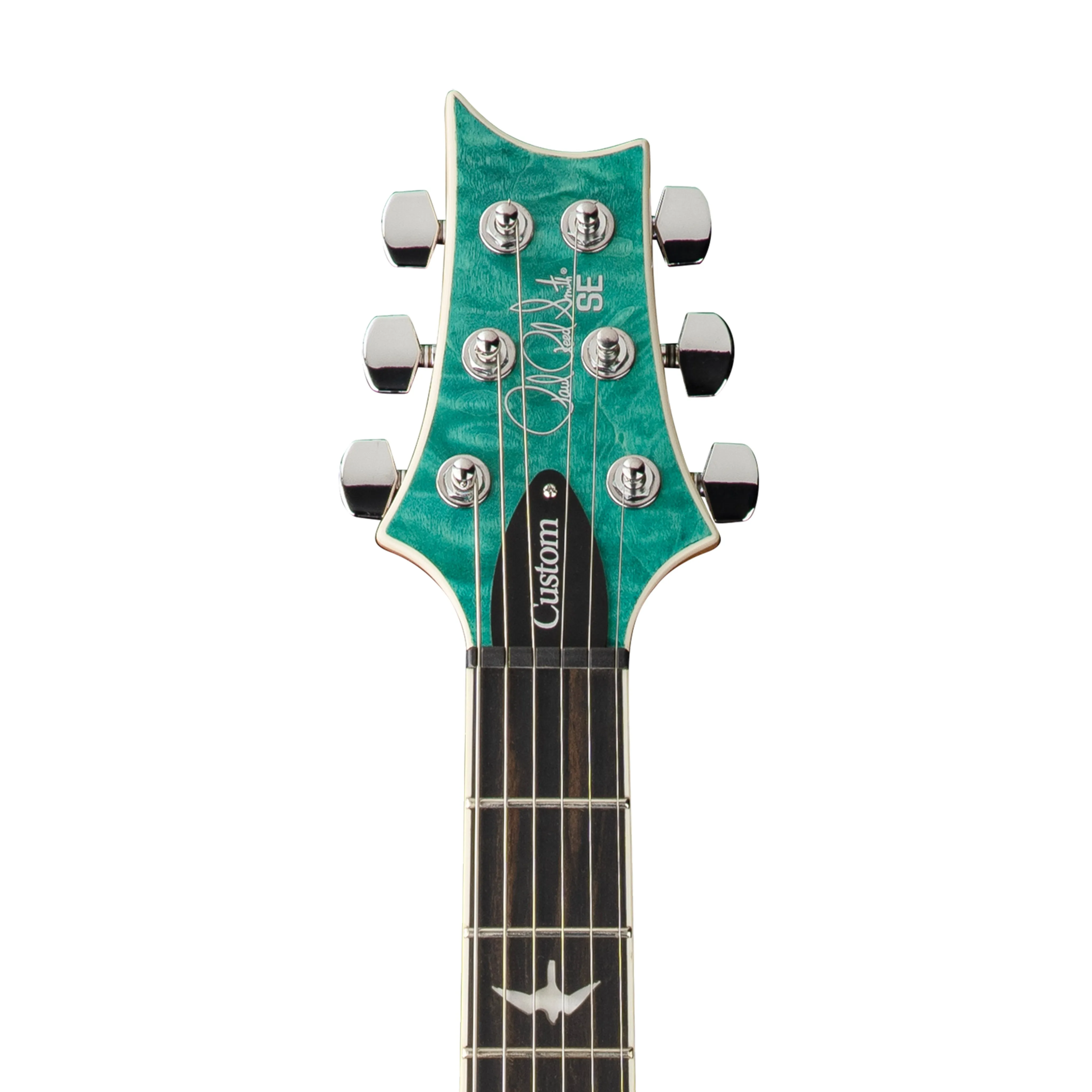 PRS SE Custom 24 Electric Guitar w/Quilt Package, Turquoise