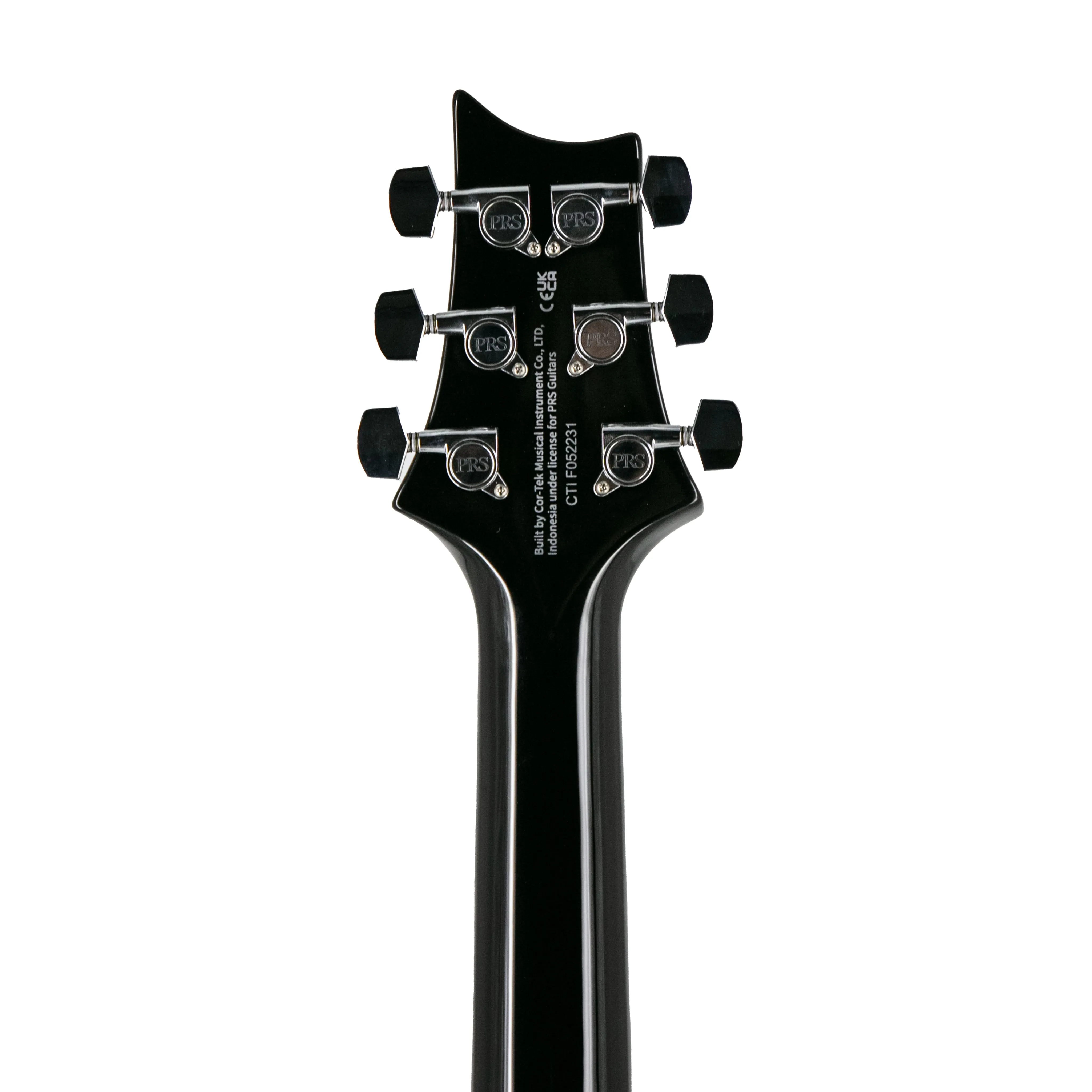 PRS SE Custom 24 Floyd Left-Handed Electric Guitar, Charcoal Burst