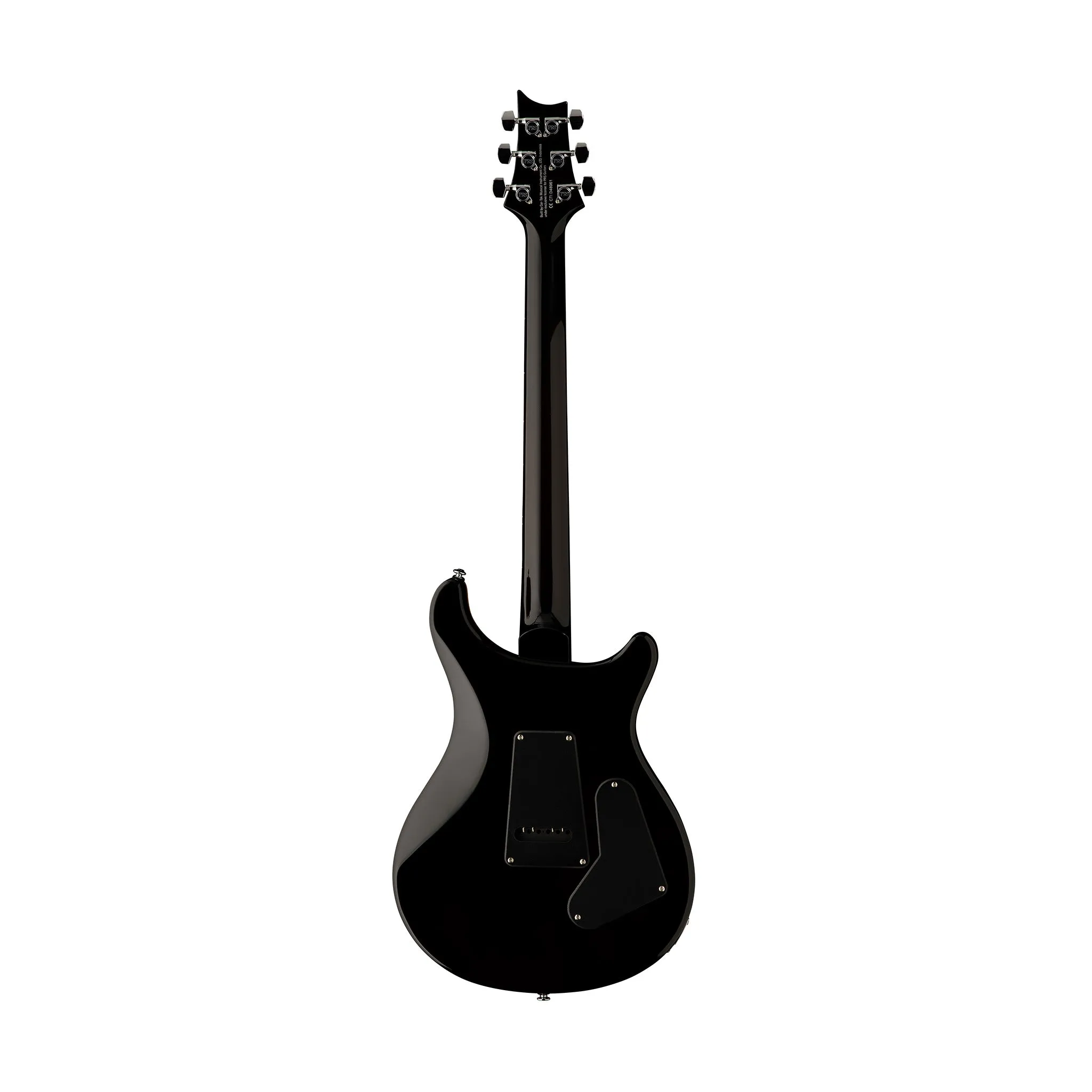 PRS SE Custom 24 Left Handed Electric Guitar w/Bag, Black Gold Sunburst
