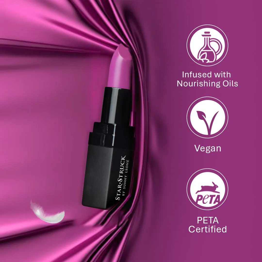 Purple Taffy - Luxe Matte Lipstick, Purple | 4.2gms