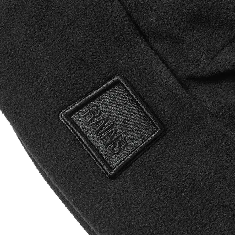 Rains Fleece Beanie - Black
