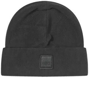 Rains Fleece Beanie - Black