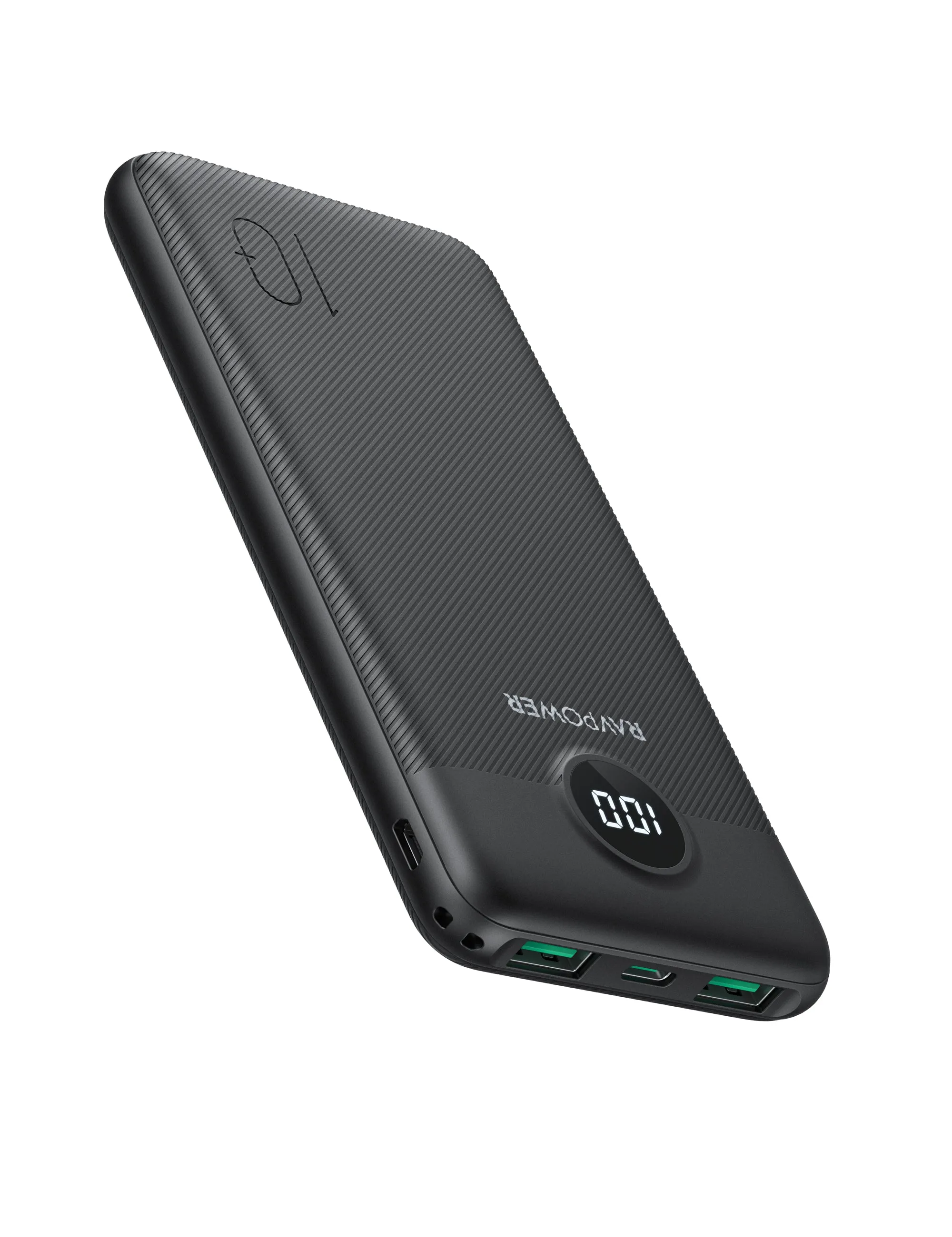 RAVPower - PD Pioneer 10000 mAh 20W 3-Port Power Bank