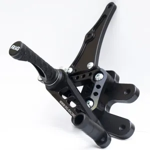 Rearsets Honda CBR1000RR-R SP 2020- R&G (RSET40BK)