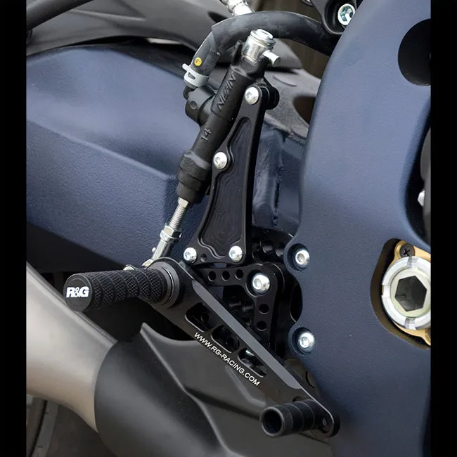 Rearsets Honda CBR1000RR-R SP 2020- R&G (RSET40BK)