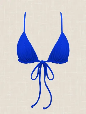 Ribbed Lina Bikini Top