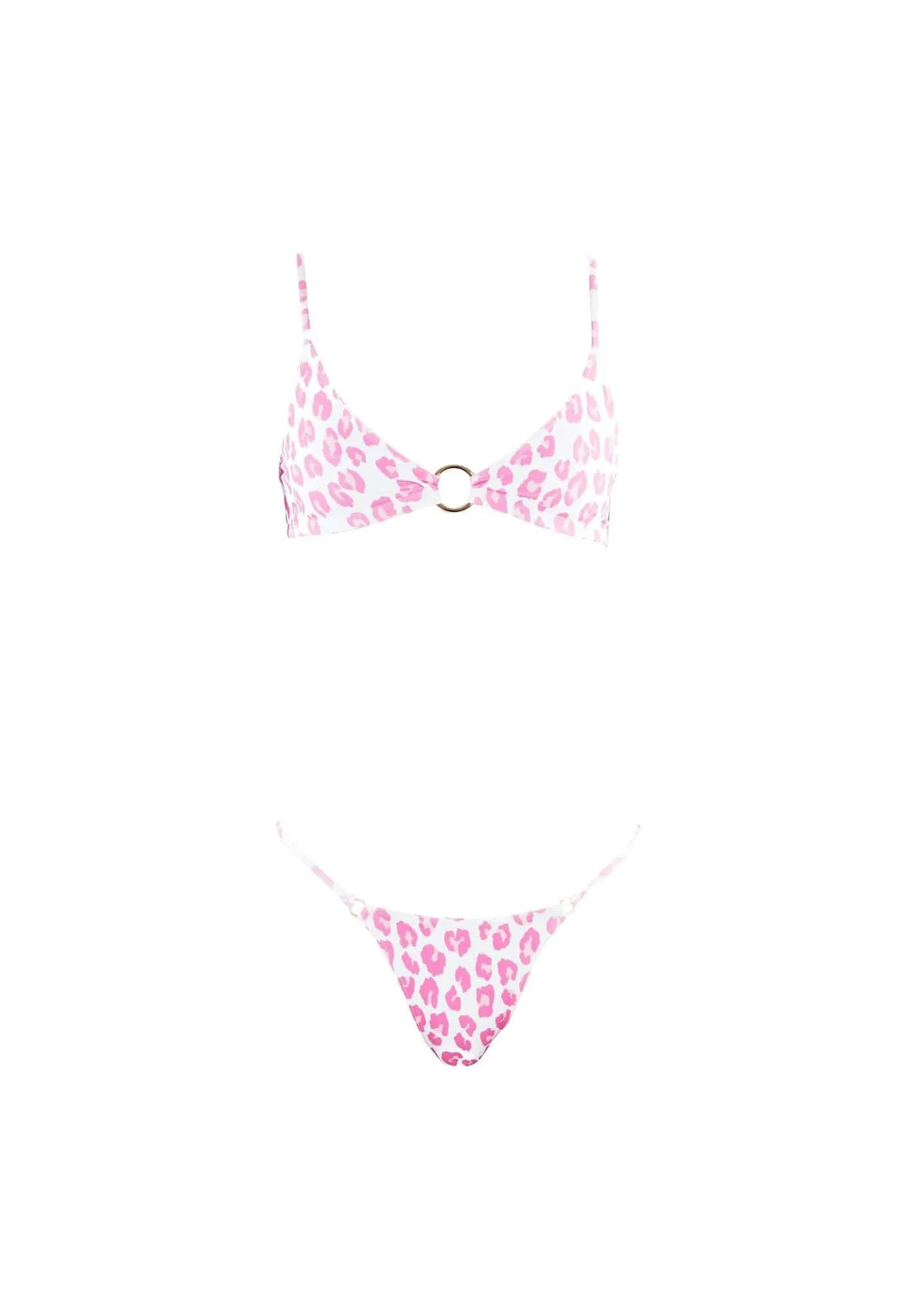 RINGLEADER top – pink leopard