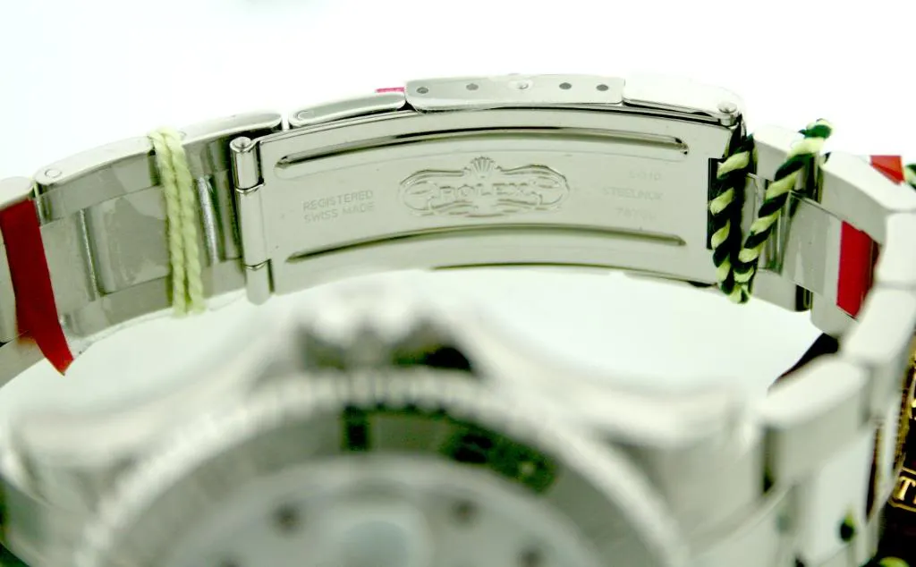 ROLEX MENS 16622 YACHTMASTER YACHT-MASTER  PLATINUM  STEEL  RED  RUBY DIAL
