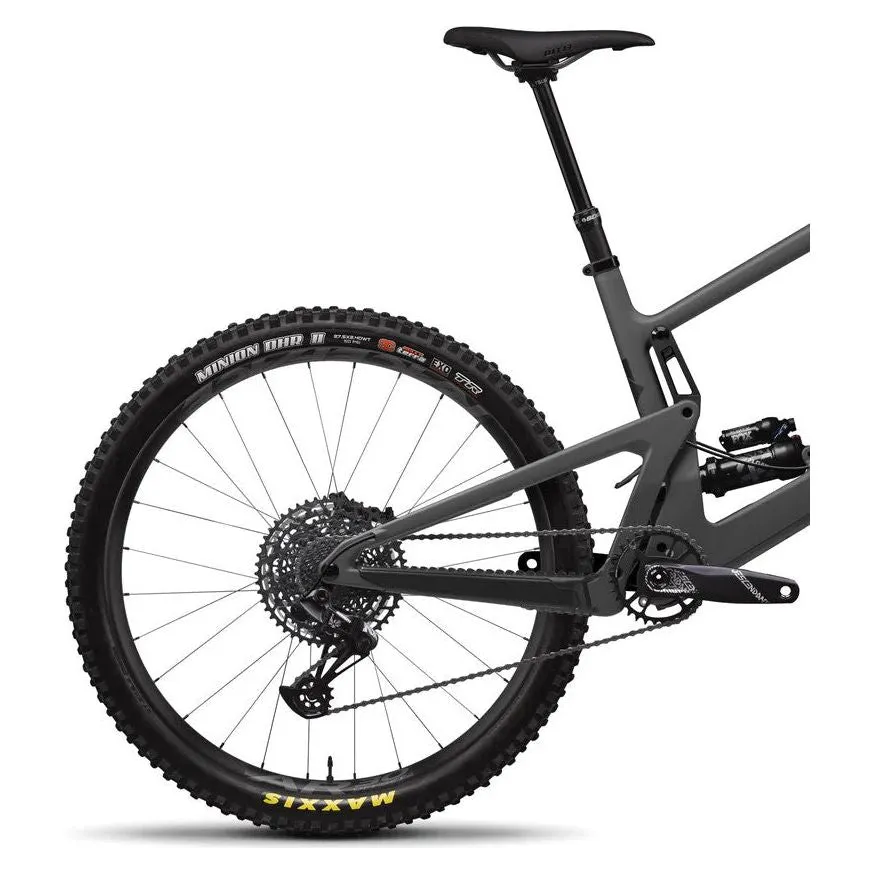 Santa Cruz Bronson 4.1 MX C R Carbon Mountain Bike 2024 - Matte Dark Matter
