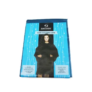 Santorini Haircutting Cape Black