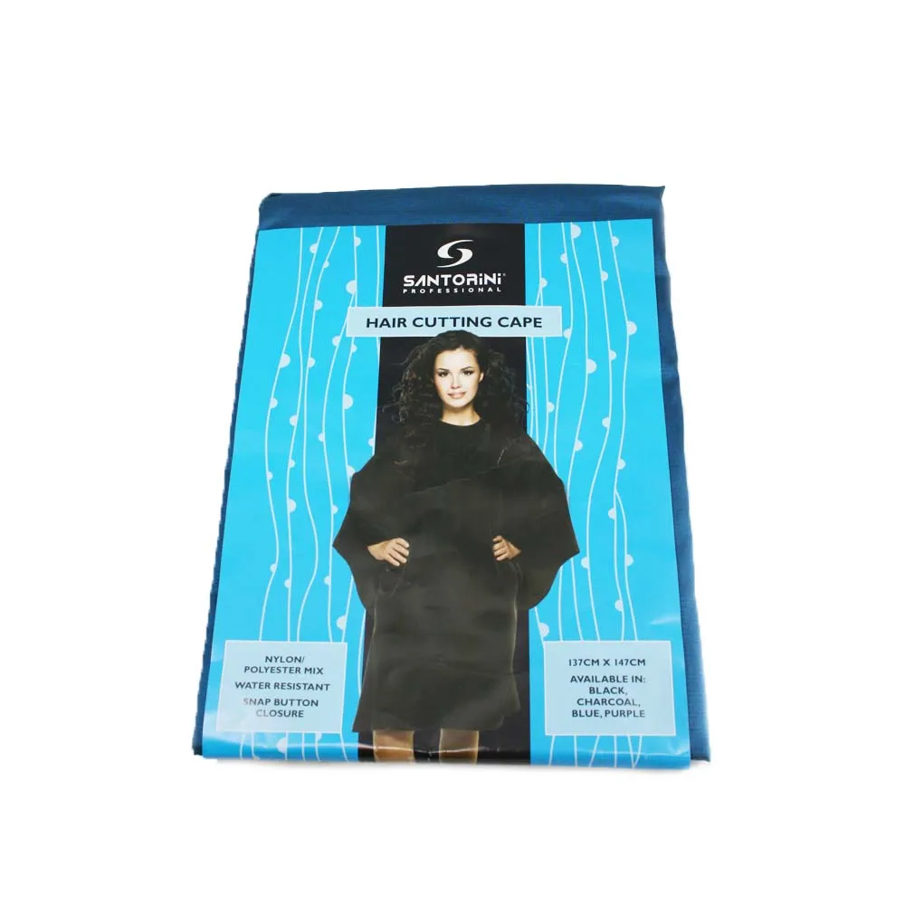 Santorini Haircutting Cape Black