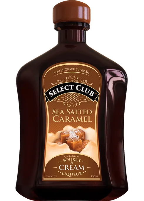 Select Club Sea Salted Caramel Canadian Whisky and Cream Liqueur 750 ml