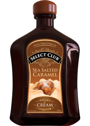 Select Club Sea Salted Caramel Canadian Whisky and Cream Liqueur 750 ml